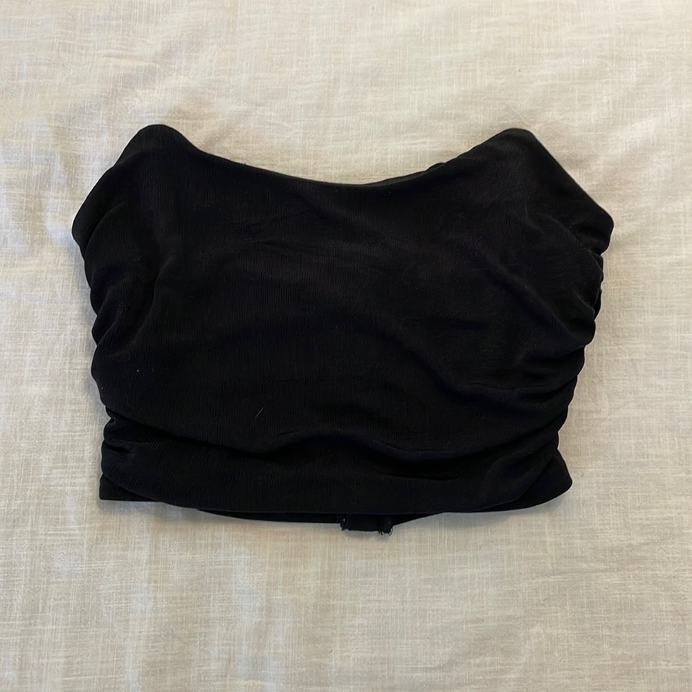 Black corset top
